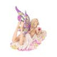 Jewelled Fairy Petalite Figurine Cute Pastel Fairy Ornament