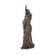 Bronze Wizard Merlin Figurine Arthurian Magic Sorcerer Ornament