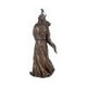 Bronze Wizard Merlin Figurine Arthurian Magic Sorcerer Ornament