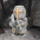 Silver knight Sir Defendalot figurine
