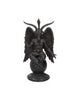 Lockable Red Leather Baphomet Embossed Journal