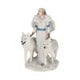 Anne Stokes Winter Guardians Wolf Companion Figurine