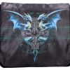 Gothic Fantasy Dragon Duo Messenger Bag by Anne Stokes