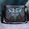Gothic Fantasy Dragon Duo Messenger Bag by Anne Stokes