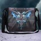 Gothic Fantasy Dragon Duo Messenger Bag by Anne Stokes