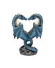Draco Clock by Anne Stokes 17.8cm