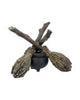 Broomstick Kindle Witchy Black Cats Ornament