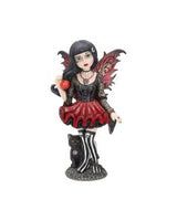 Little Shadows Lolita Figurine Gothic Fairy and Sugar Skull Ornament