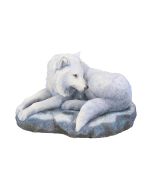 Guidance Ornament Wolf and Pup Figurine by Lisa Parker – billede 3