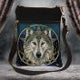 Small The Wild One Fantasy Wolf Shoulder Bag by Lisa Parker