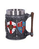 The Vow English Armoured Knight Latin Oath Tankard