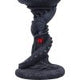 Black Chinese Dragon Coil Goblet Wine Glass