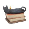 Witching Hour Cat Figurine by Lisa Parker Black Cat & Candle Ornament