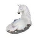 Jewelled Tranquillity Figurine White Unicorn and Crystal Ornament