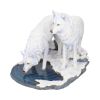 Warriors of Winter Wolf Figurine by Lisa Parker Snowy Wolf Ornament
