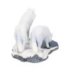 Warriors of Winter Wolf Figurine by Lisa Parker Snowy Wolf Ornament
