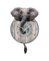 Kitten Tickin' Cat Pendulum Clock