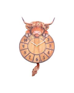 Piggin' Tickin' Pig Pendulum Clock