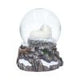 Lisa Parker Guardian of the North Wolf Snowglobe