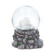 Lisa Parker Guardian of the North Wolf Snowglobe