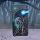 Nemesis Now Lisa Parker Guidance Wolf Pup Embossed Purse Turquoise 18.5cm
