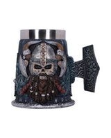 Ragnar Viking Skull Ornament 16cm