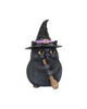 Cattitude Black Cat Figurine 16.5cm