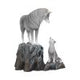 Guidance Ornament Wolf and Pup Figurine by Lisa Parker