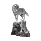 Guidance Ornament Wolf and Pup Figurine by Lisa Parker