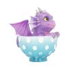 Cutieling Figurine Cute Dragon in a Teacup Ornament