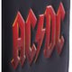 AC/DC Logo Leather Lightning Chained Wallet Purse