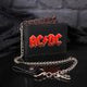 AC/DC Logo Leather Lightning Chained Wallet Purse