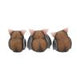 Nemesis Now Three Wise Bats Figurines 8.5cm