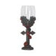 Carpe Noctem Dracula Vampire Bat Wine Glass