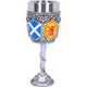 Goblet of the Brave Scottish Shield Glass