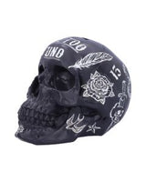 Pink Traditional Tribal Tattoo Fund Skull Money Box