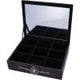 Black and White Spirit Board and Planchette Jewellery Storage Box with Mirror