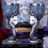 Wild at Heart Twin Wolf Heart Set of Two Goblets – billede 8