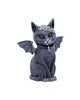 Pawzuph Black Horned Cat Hanging Decorative Ornament 10cm
