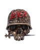 Horns Up Rocking Skull Ornament