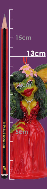 Gremlins Greta Female Red Dress Gremlin Hanging Festive Decorative Ornament