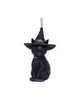 Lisa Parker Candy Cane Cat Hanging Ornament 9cm