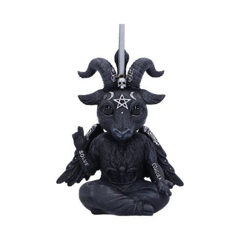 Baphoboo Black Baby Baphomet Hanging Decorative Ornament 11cm