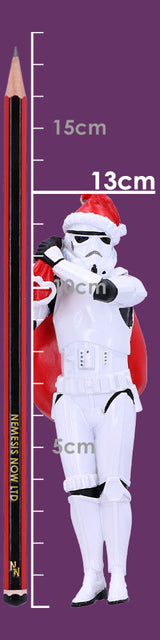 Officially Licensed Stormtrooper Santa Sack Hanging Ornament 13cm