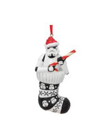 Officially Licensed Stormtrooper Candy Cane Hanging Ornament 12cm