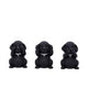 Three Wise Chimps 8cm