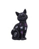 Spook Witches Familiar Black Cat and Bubbling Cauldron Figurine