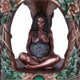 Bronze Mother Earth Tea Light Holder 7cm