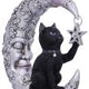 Luna Companion Moon and Cat Ornament 18.8cm