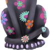 Hippy Kitty Black Cat Ornament  26cm